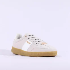 Women Tommy Bowe Ladies Wafer Gumsole Trainer - Light Grey
