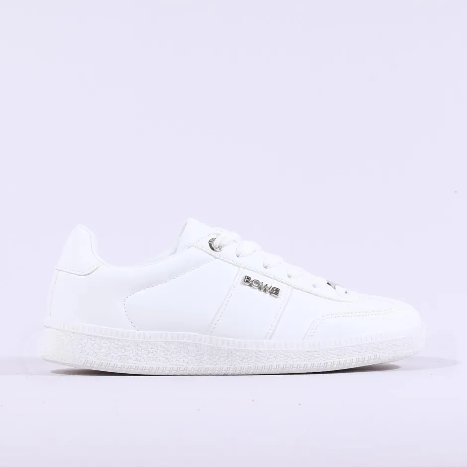 Women Tommy Bowe Ladies Wafer Gumsole Trainer - White