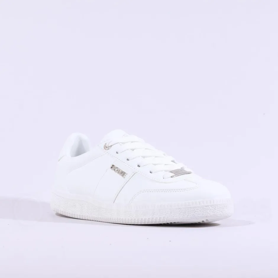 Women Tommy Bowe Ladies Wafer Gumsole Trainer - White