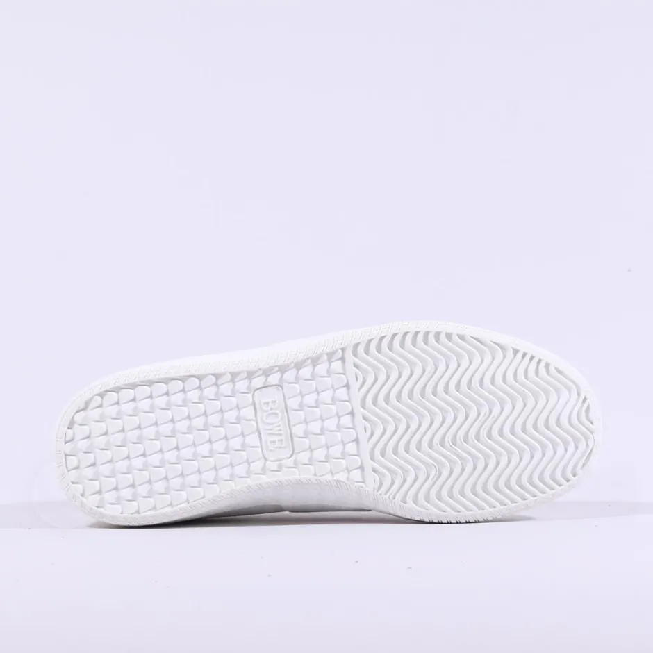 Women Tommy Bowe Ladies Wafer Gumsole Trainer - White