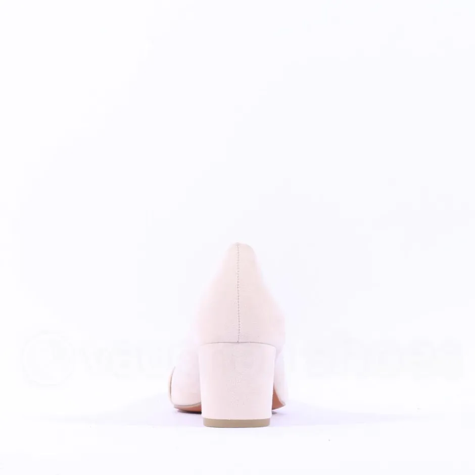 Women Marco Tozzi Walki Diamante Toe Heel - Cream
