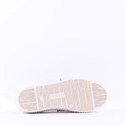 Women Gabor Waltz False Ribbon Lace Trainer - Metallic Leather