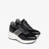 Women NeroGiardini Wedge Lace Trainer - Black Combi