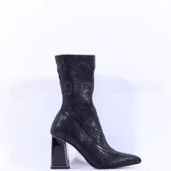 Women Una Healy When I Fall In Love Boot - Black Snake