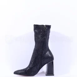 Women Una Healy When I Fall In Love Boot - Black Snake