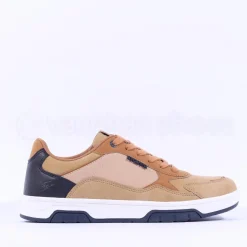 Tommy Bowe Willemse Laced Trainer - Tan Combi