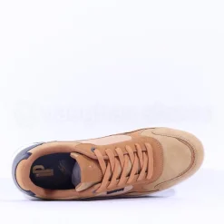 Tommy Bowe Willemse Laced Trainer - Tan Combi
