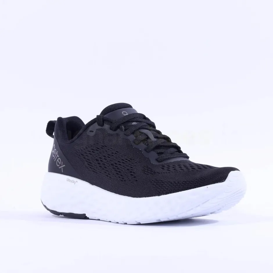 Women Aetrex Women Danika Arch Support Runner - Black