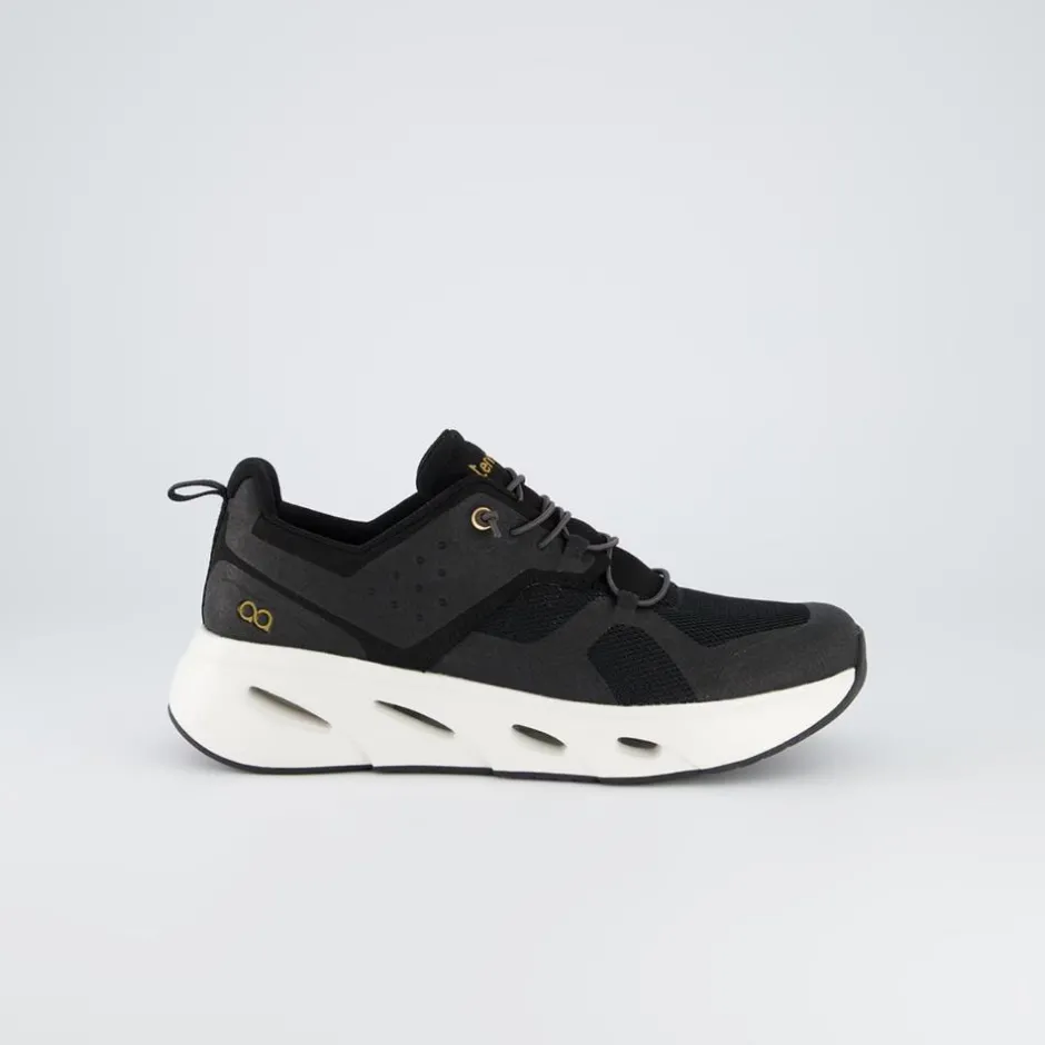 Women Ten Haag Women Elastic Lace Trainer - Black