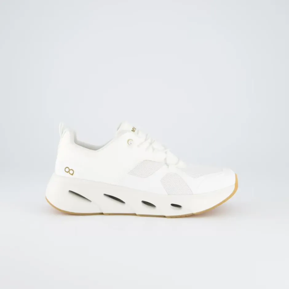 Women Ten Haag Women Elastic Lace Trainer - White