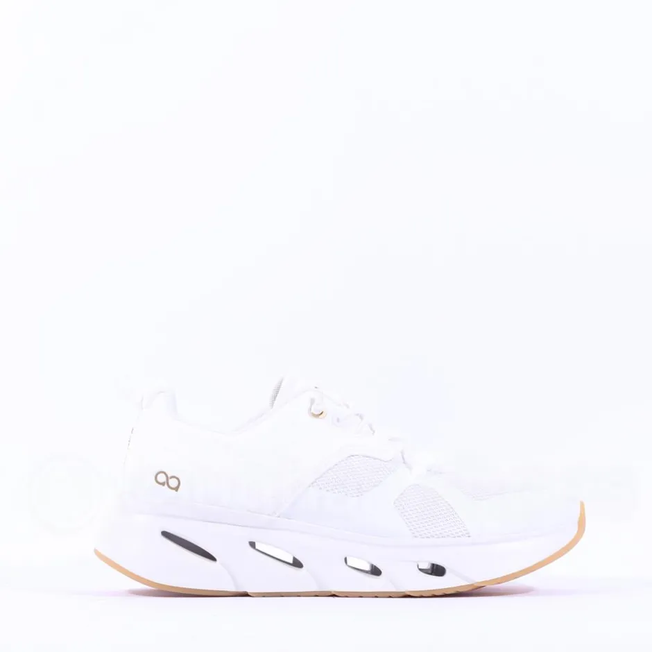 Women Ten Haag Women Elastic Lace Trainer - White