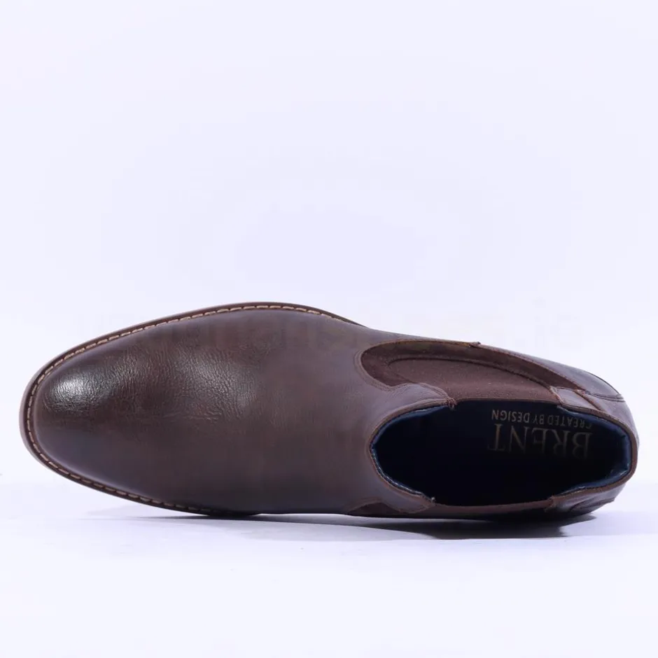 Brent Pope Wood Hill Chelsea Boot - Mahogany