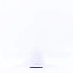 Women Gabor Woodall Elastic Lace Trainer - White Leather