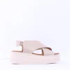 Women Tamaris Wren Cross Platform Sandal - Ivory