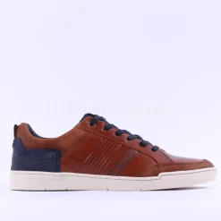 Tommy Bowe X Armstrong Laced Casual Shoe - Tan Leather