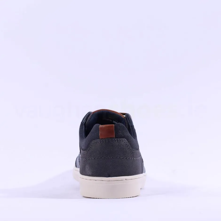 Tommy Bowe X Armstrong Laced Casual Shoe - Navy Leather
