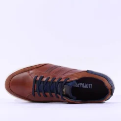 Tommy Bowe X Armstrong Laced Casual Shoe - Tan Leather