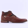 Tommy Bowe X Hume Laced Mid Boot - Tan Leather