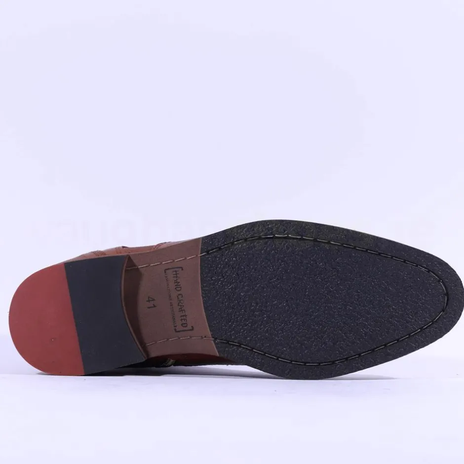 Tommy Bowe X Hume Laced Mid Boot - Tan Leather