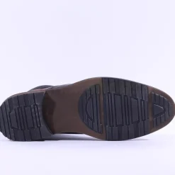Tommy Bowe X Kolbe Laced Toe Cap Boot - Dark Brown Leather