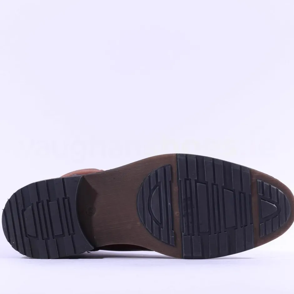 Tommy Bowe X Kolbe Laced Toe Cap Boot - Cognac Leather