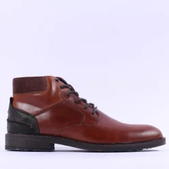 Tommy Bowe X Morris Laced Boot - Cognac Leather