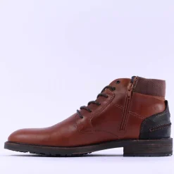 Tommy Bowe X Morris Laced Boot - Cognac Leather