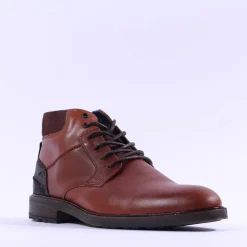 Tommy Bowe X Morris Laced Boot - Cognac Leather
