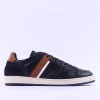 Tommy Bowe X Piper Laced Casual Shoe - Navy Leather