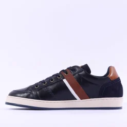 Tommy Bowe X Piper Laced Casual Shoe - Navy Leather