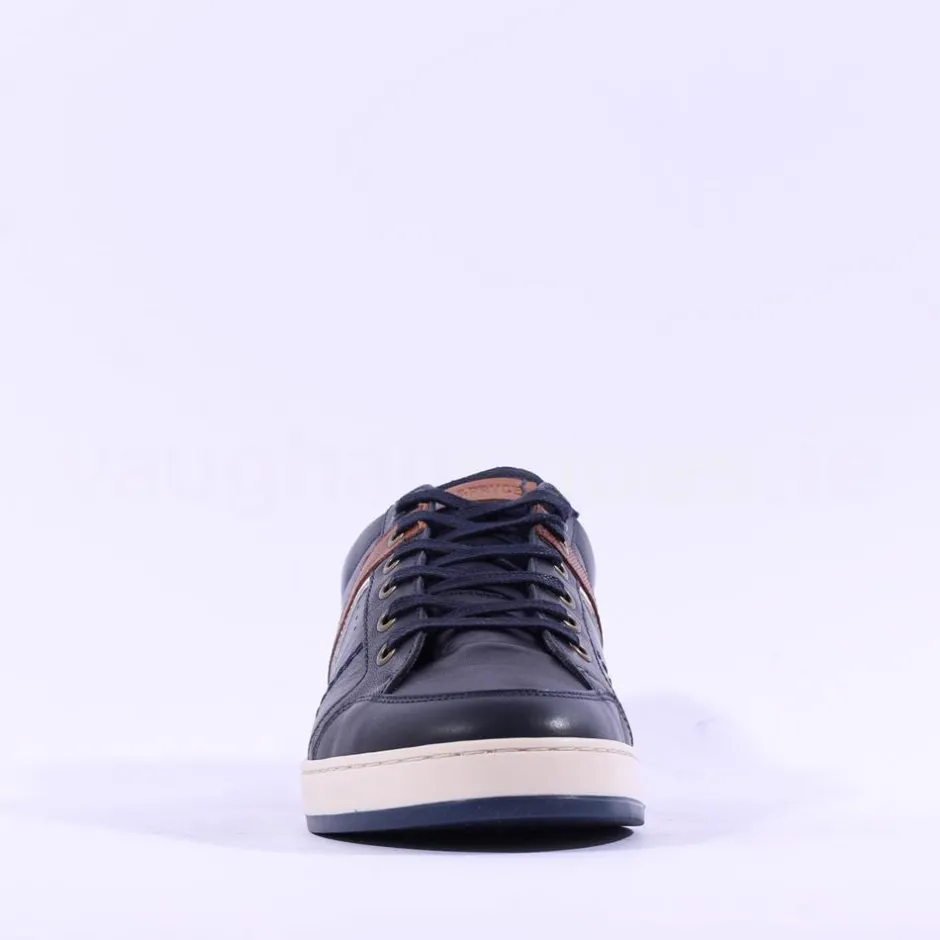 Tommy Bowe X Piper Laced Casual Shoe - Navy Leather