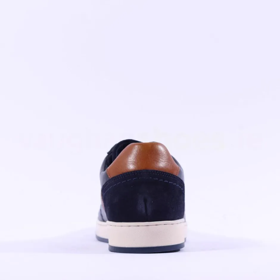 Tommy Bowe X Piper Laced Casual Shoe - Navy Leather