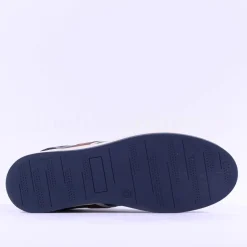 Tommy Bowe X Piper Laced Casual Shoe - Navy Leather