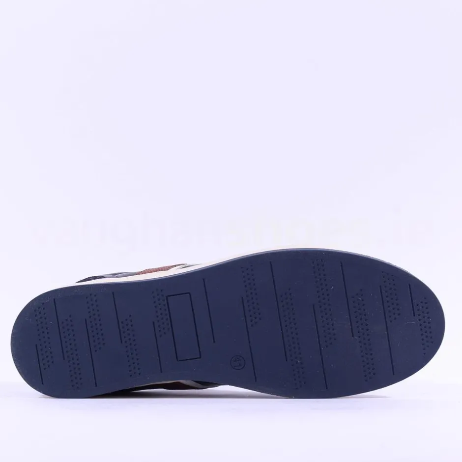 Tommy Bowe X Piper Laced Casual Shoe - Navy Leather