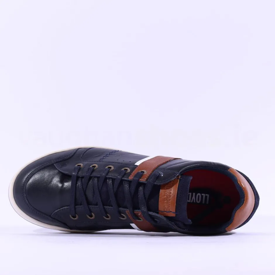 Tommy Bowe X Piper Laced Casual Shoe - Navy Leather