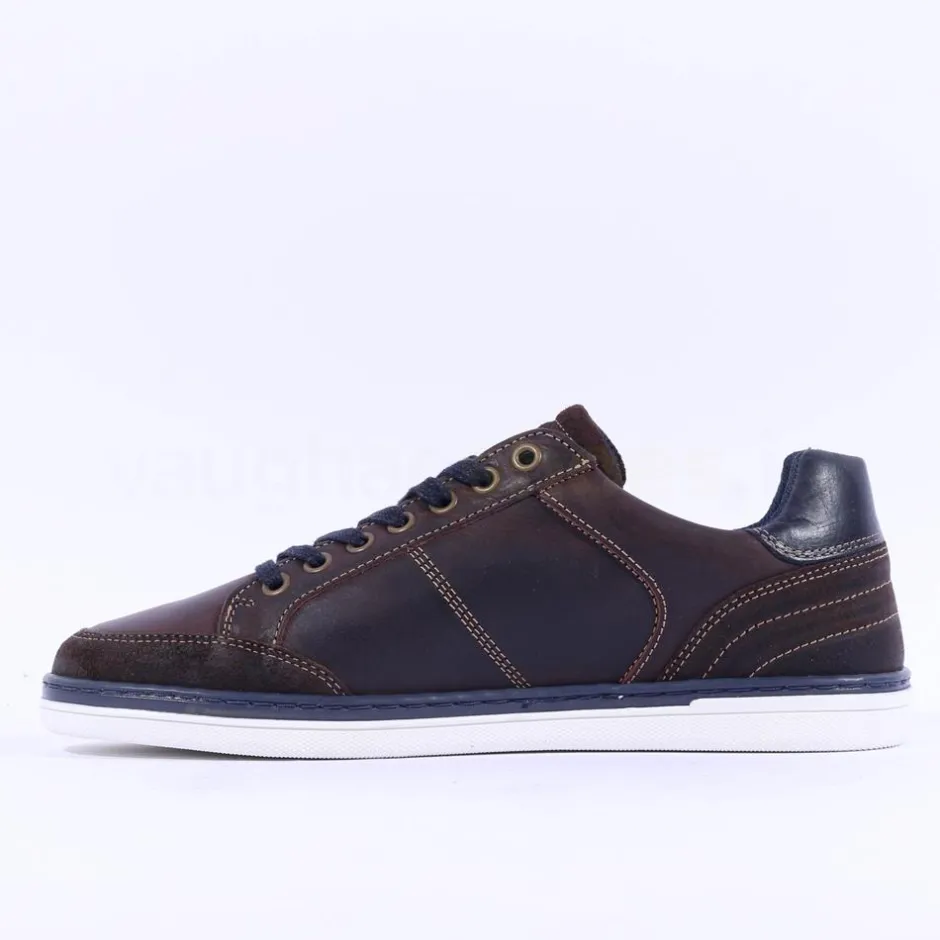 Tommy Bowe X Tupou Laced Shoe - Brown Leather