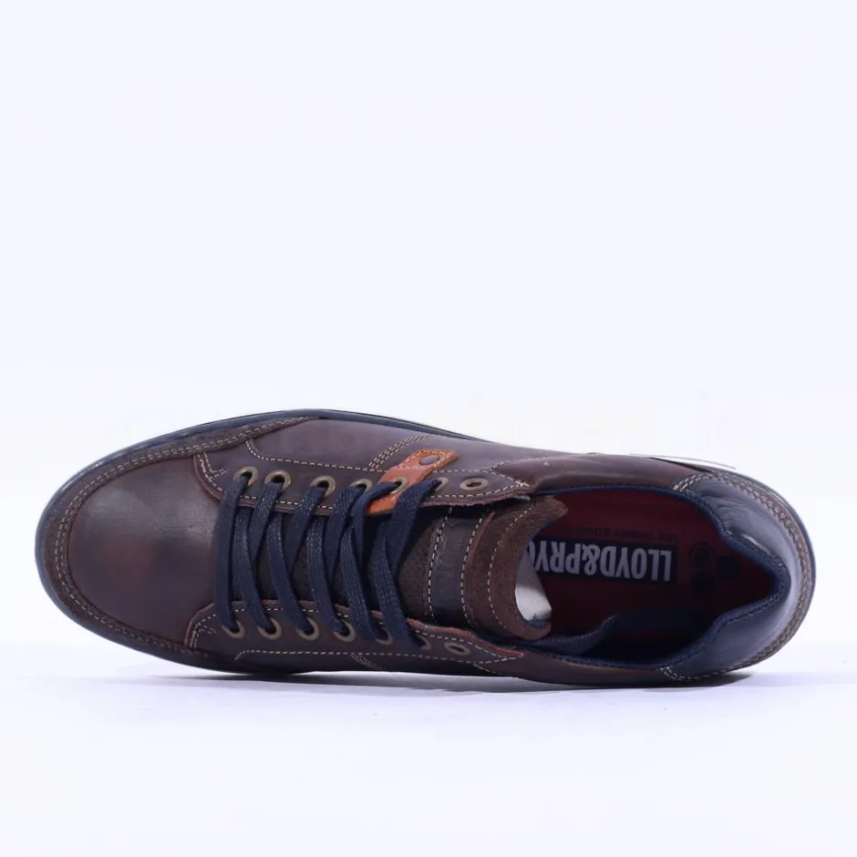 Tommy Bowe X Tupou Laced Shoe - Brown Leather