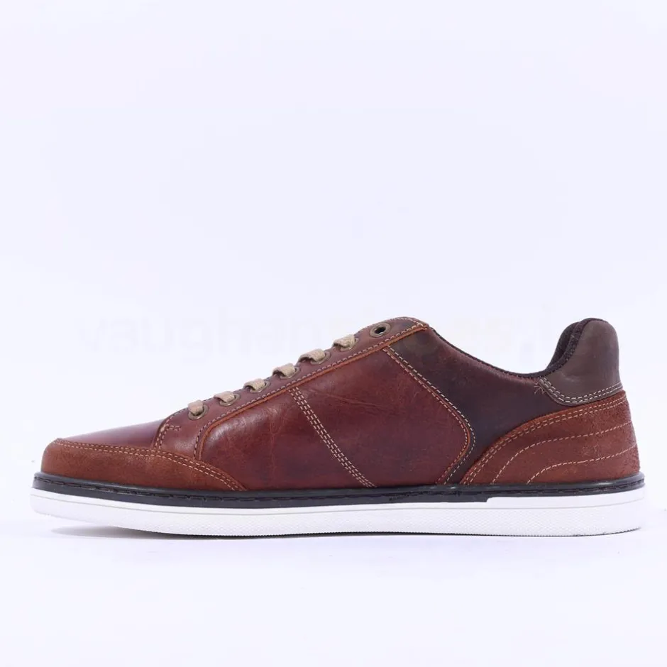 Tommy Bowe X Tupou Laced Shoe - Tan Leather