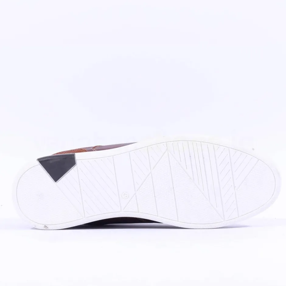 Tommy Bowe X Tupou Laced Shoe - Tan Leather