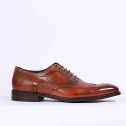 Tommy Bowe X Yarrow Laced Dress Shoe - Cognac Leather