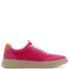 Women Jana Zango Gum Sole Twin Stripe Trainer - Fuchsia Combi