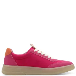 Women Jana Zango Gum Sole Twin Stripe Trainer - Fuchsia Combi