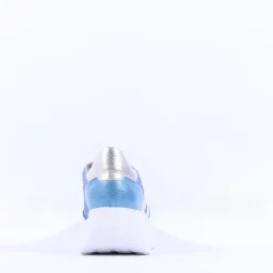 Women Wonders Zenit Nylon Bungee Trainer - Blue Combination