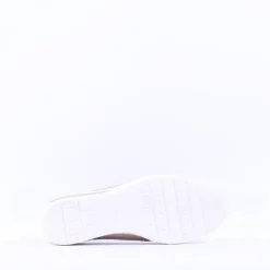 Women Ara Zurich 2.0 Wedge Slip On - Cream Gold