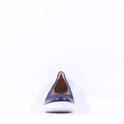 Women Ara Zurich 2.0 Wedge Slip On - Navy Leather