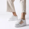 Women Wonders Zurich Curvy Sole W Trainer - White Rose