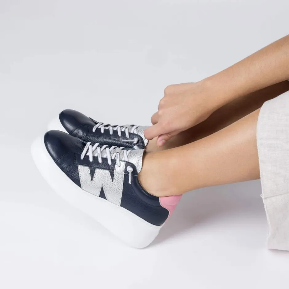 Women Wonders Zurich Curvy Sole W Trainer - Black Coral