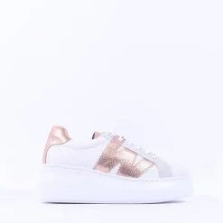 Women Wonders Zurich Curvy Sole W Trainer - White Rose