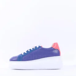 Women Wonders Zurich Curvy Sole W Trainer - Blue Coral