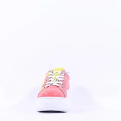 Women Wonders Zurich Curvy Sole W Trainer - Coral Leather